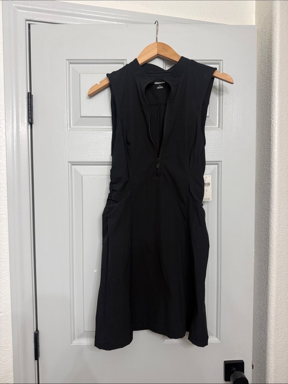 Anthropologie black mini dress